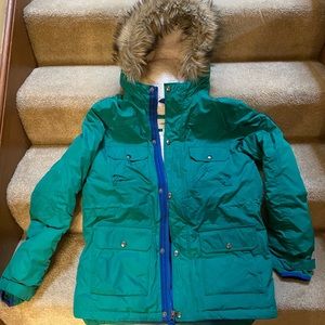 Lands End boys L hooded parka